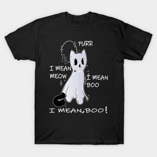 funny cat halloween cat lover T-Shirt